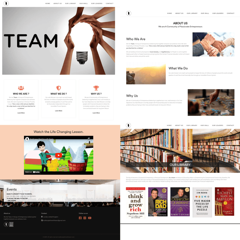 Team App & Website