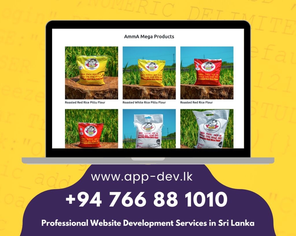 AmmaMega rice flour Batticaloa - AmmaMega - Rice Flour Manufacturer in Batticaloa | Website by App-Dev.lk
